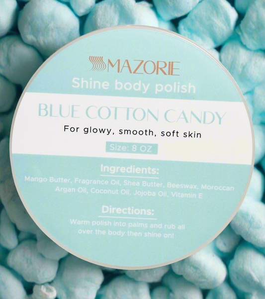 BLUE COTTON CANDY BODY POLISH (butter)