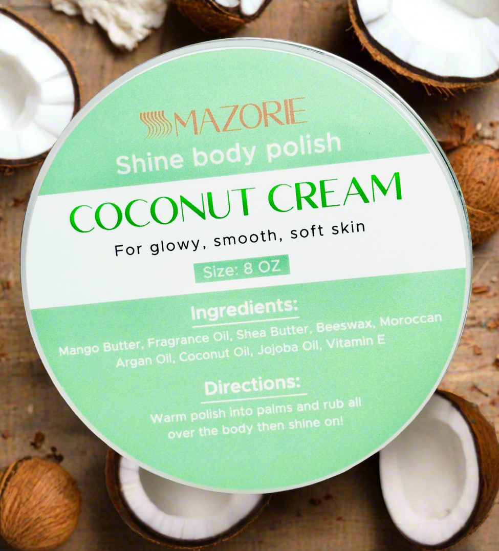 COCONUT CREAM BODY POLISH (butter)