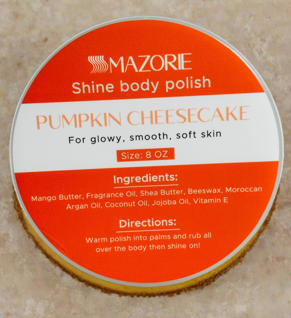 PUMPKIN CHEESECAKE BODY POLISH (butter)