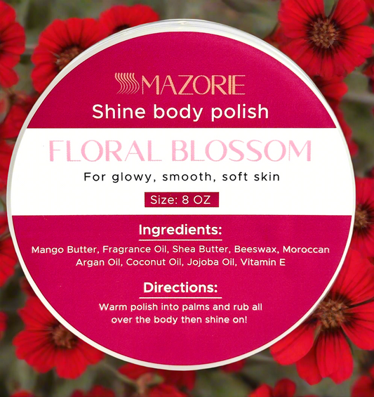 FLORAL BLOSSOM BODY POLISH (butter)