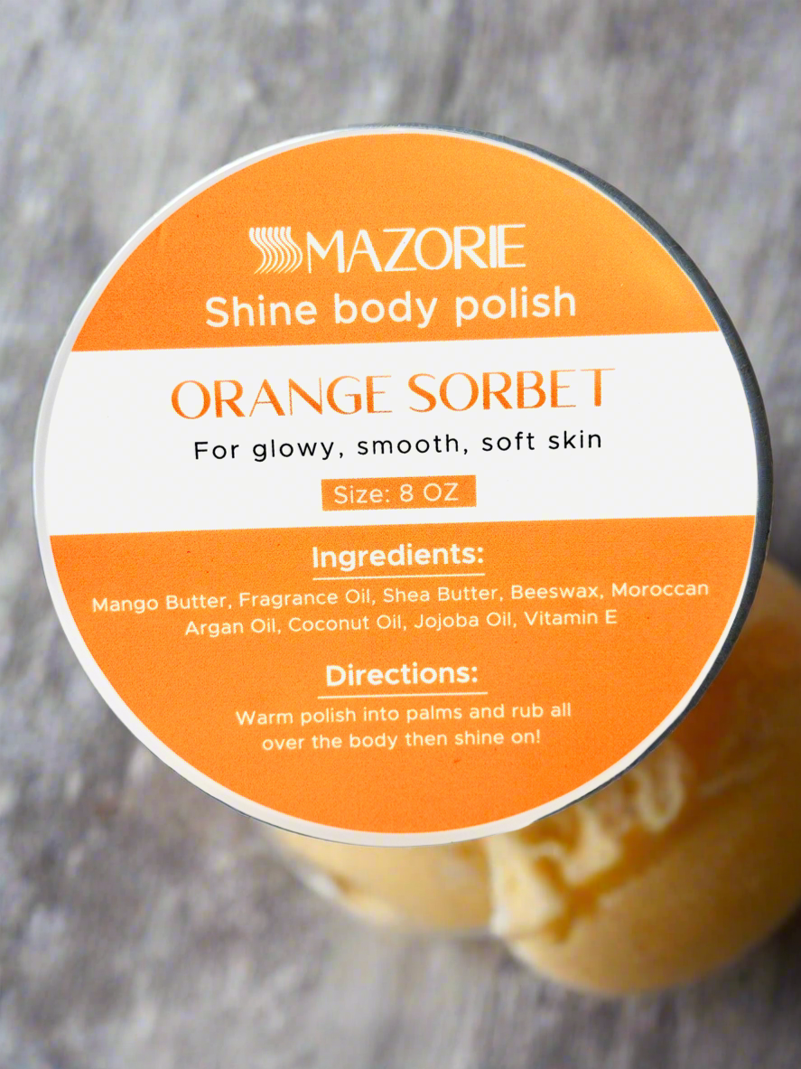 ORANGE SORBET BODY POLISH (butter)