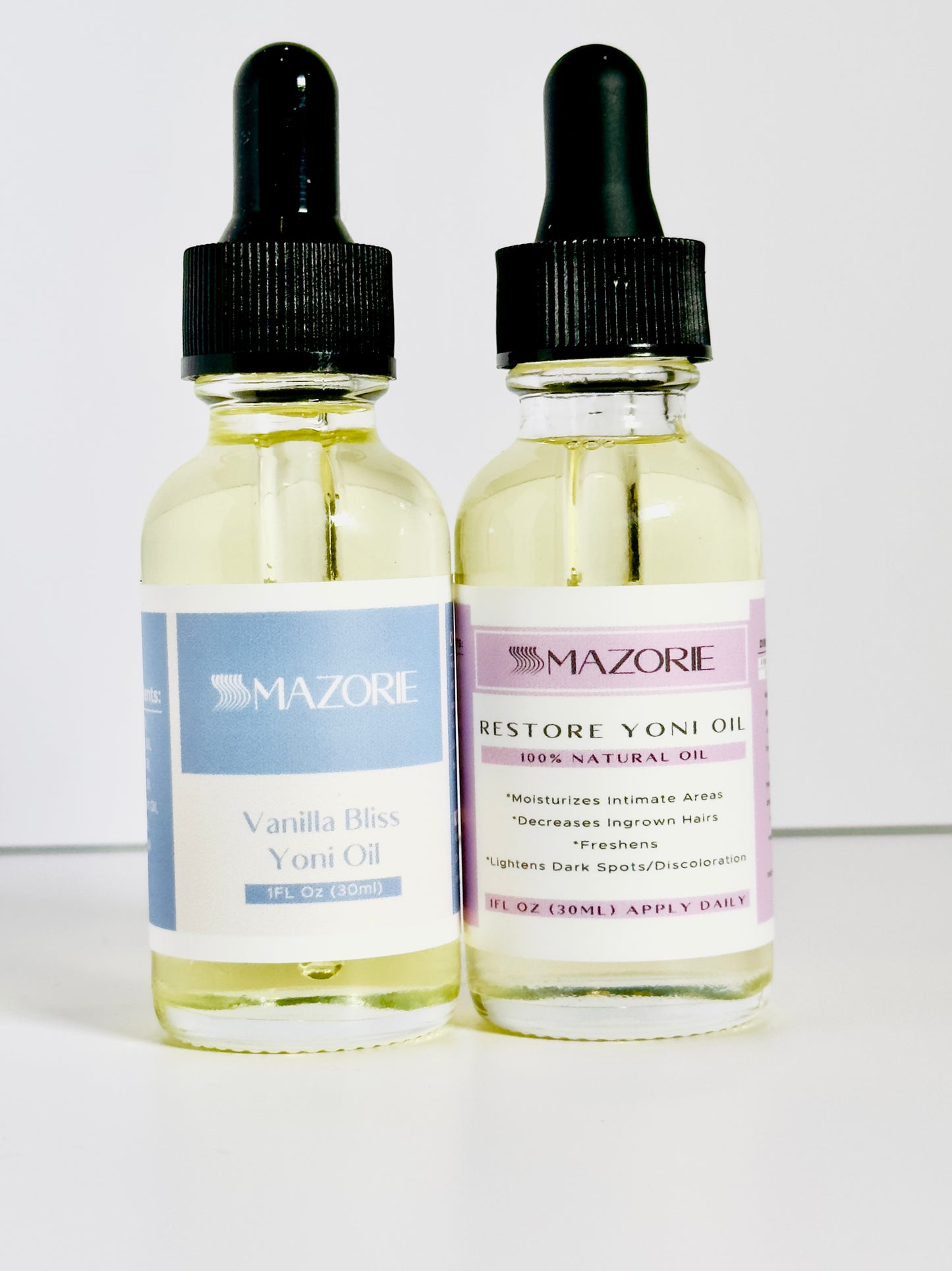 Vanilla Bliss Yoni Oil & Restore Yoni Oil Bundle